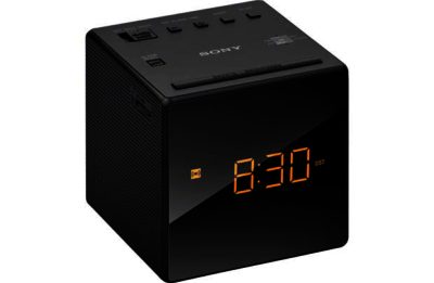 Sony ICF-C1B Cube Clock Radio - Black